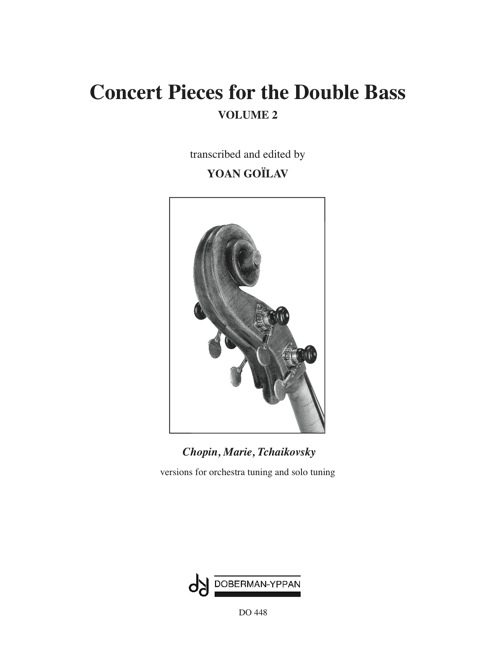Aperçu du produitConcert Pieces for the Double Bass, Vol. 2